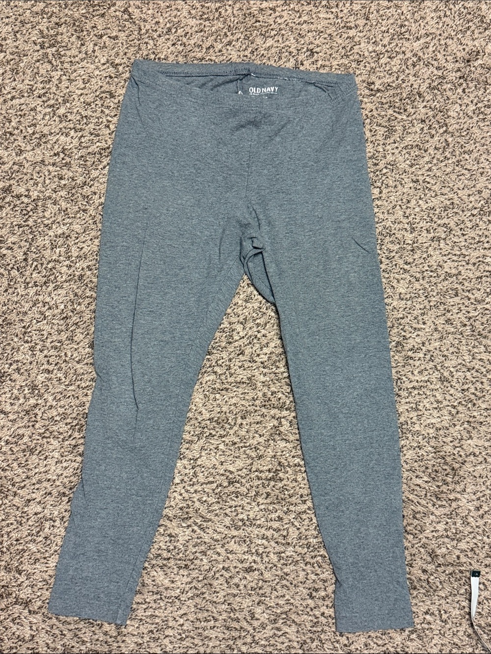 Old Navy Gray Stretch Leggings size Large